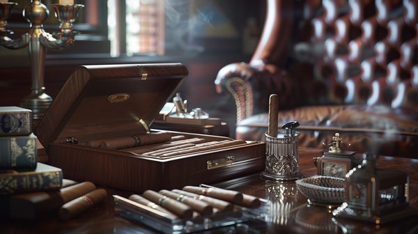 Caves à cigares & accessoires : l'élégance à portée de main